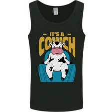 Its a Cowch Funny Cow Mens Vest Tank Top