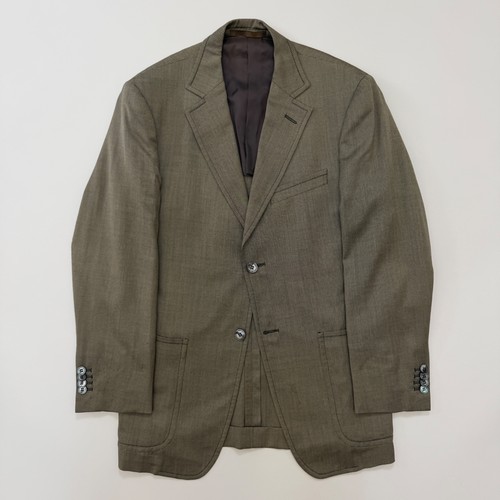 Zegna jacket wool - wool, khaki