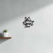 Home Sweet Home Plastic Wall