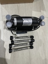 Bristan shower pump twin headed 1.5bar With Hoses Power Shower