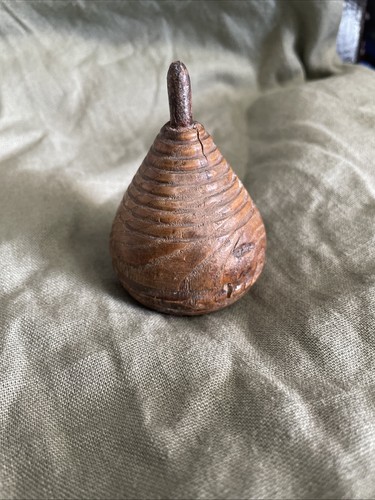 Antique wooden spinning top - spinning,