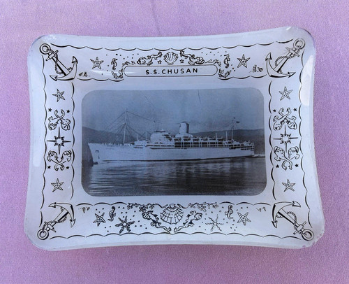 Chusan souvenir tray - s.s.,