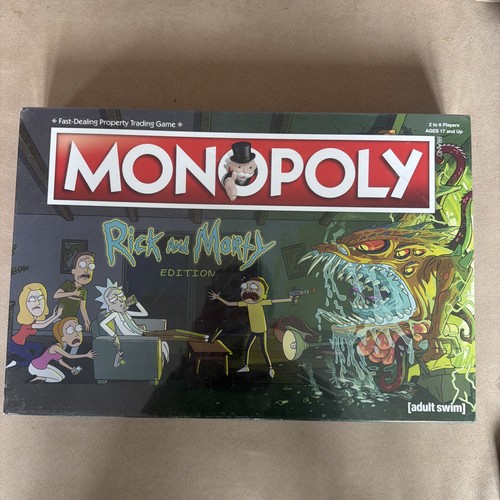 Monopoly rick and morty - rick,