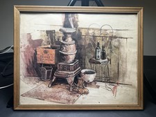 Vintage Rustic Potbelly Stove