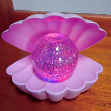 Glitter Sea Shell Colour Changing Mood / Night Light Description Below
