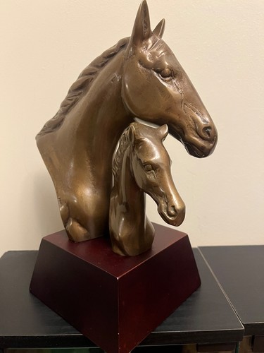 Vintage large bronze mare - large, mare/colt