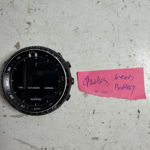 Suunto core black altimeter - black,