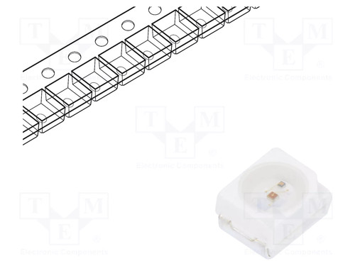 Red smd 4vdc led - 1.8÷2.4vdc,