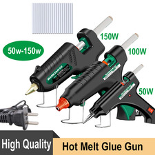 Hot Melt Glue Gun 50W-150W Compatible With Sticks 7/11mm Professional Art Craft