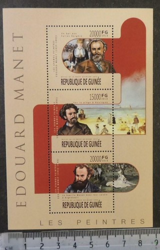 Guinea 2013 edouard - manet, art