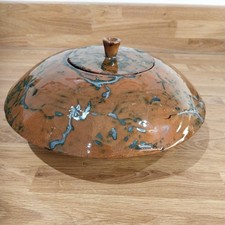 Unusual Studio Pottery Lidded