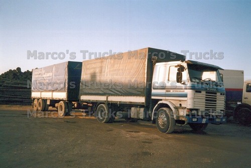 Truck photo scania drawbar - truck,