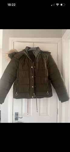 Women green padded jacket - women’s,