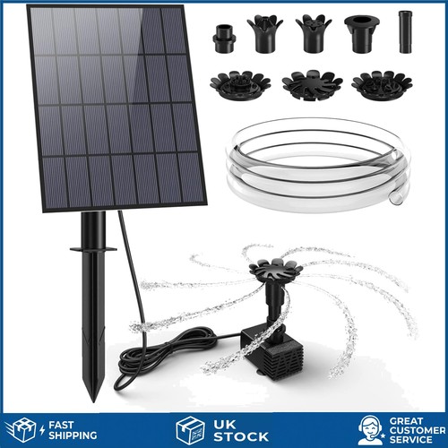 Versatile solar water fountain - versatile,