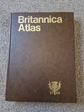 Vintage Britannica Atlas 1768