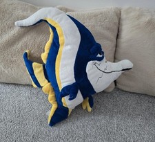 Large Disney Finding Nemo Gill Fish Plush Soft Teddy Bear Toy Rare