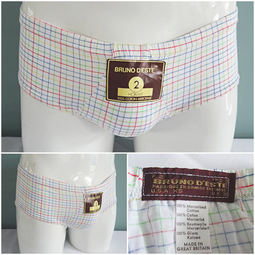 Vintage bruno este briefs - d'este,