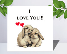 Personalised Love Card  - I
