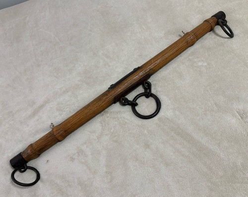 Antique primitive wood iron - primitive,