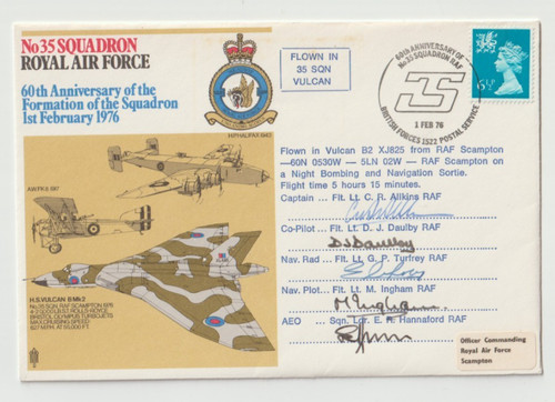 1976 flown cover - 1/2/1976,