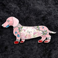 Dachshund Sausage Dog Brooch