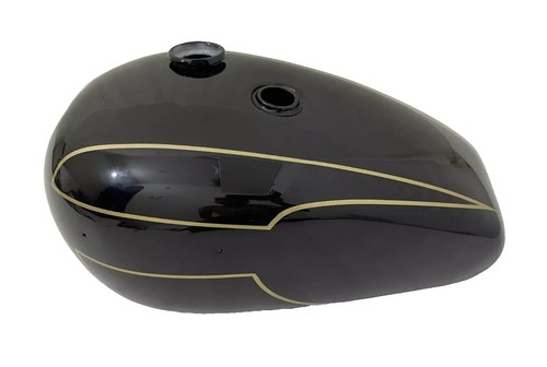 Triumph t140 black painted - t140,