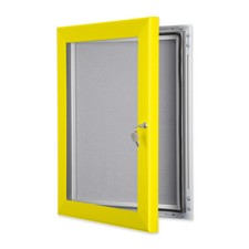 Yellow Outdoor Lockable Pin