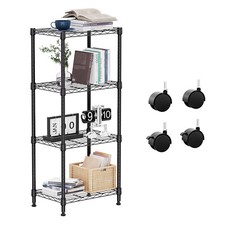 4 Tier Metal Shelving Rack