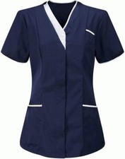 V Neck Style Nurses Tunics