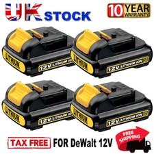 4X 12V/10.8V Li-ion Battery