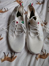 crosshatch crs55  White mesh men’s trainers size 10