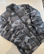 Nike Black Camo Puffer Jacket