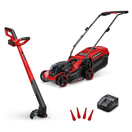 Einhell lawnmower and grass - einhell,