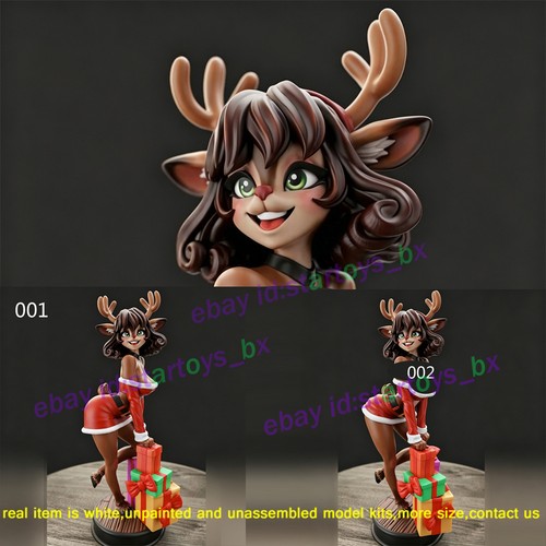 Christmas woman 4 1 - 1/8, 1/4