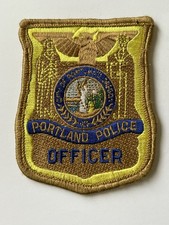 Old Obsolete Portland Police Officer Patch.