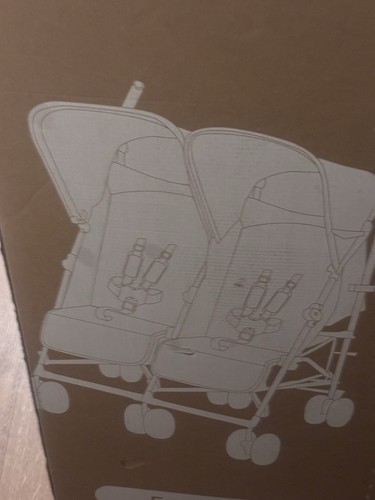 Double pram joie brand - double, in
