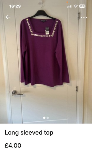 Purple top - purple,