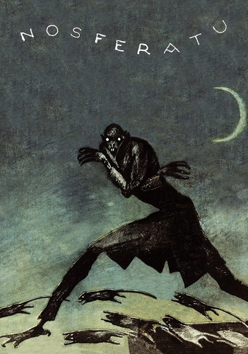 Nosferatu 1922 vintage - 1922, horror