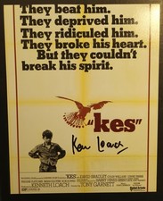 KEN LOACH Signed Autogragh