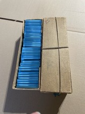 1930’s Glass Blue Tubular Beads Vintage Curtain Beads For Crafting price per box