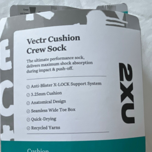 2xu vectr cushion men - vectr, crew