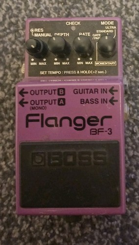 Boss flanger guitar - bf-3,