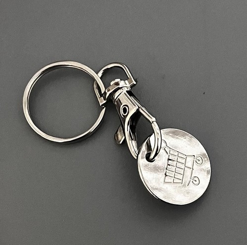 Trolley coin keyring - trolley, removable