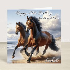Beautiful Horses galloping on