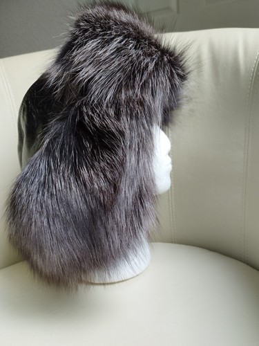 Real fox fur - fur, with
