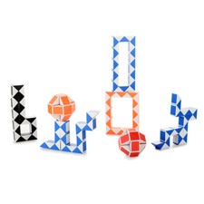 Magic cube snake - rubiks, rubix