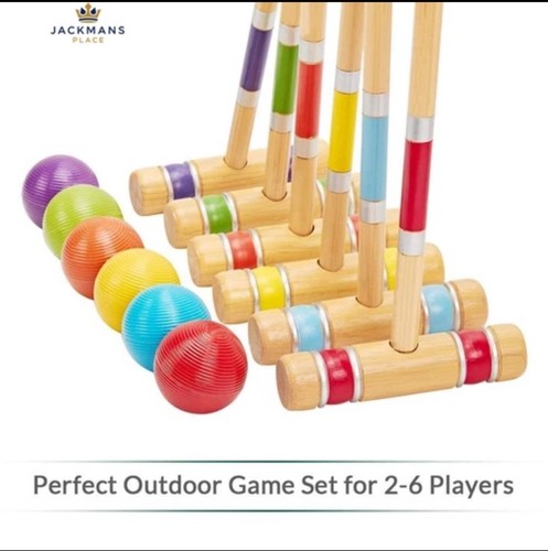 Apudarmis six player croquet - player,