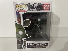 RARE FIVE NIGHTS AT FREDDY’S PHANTOM FOXY FUNKO POP GAMES 205 TARGET FNAF 2016 
