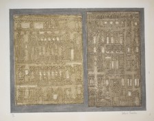 Rare Valerie Thornton (1931-1991) etching Grand Canal 20/50 pencil signed