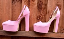 LADIES PINK ANKLE STRAP